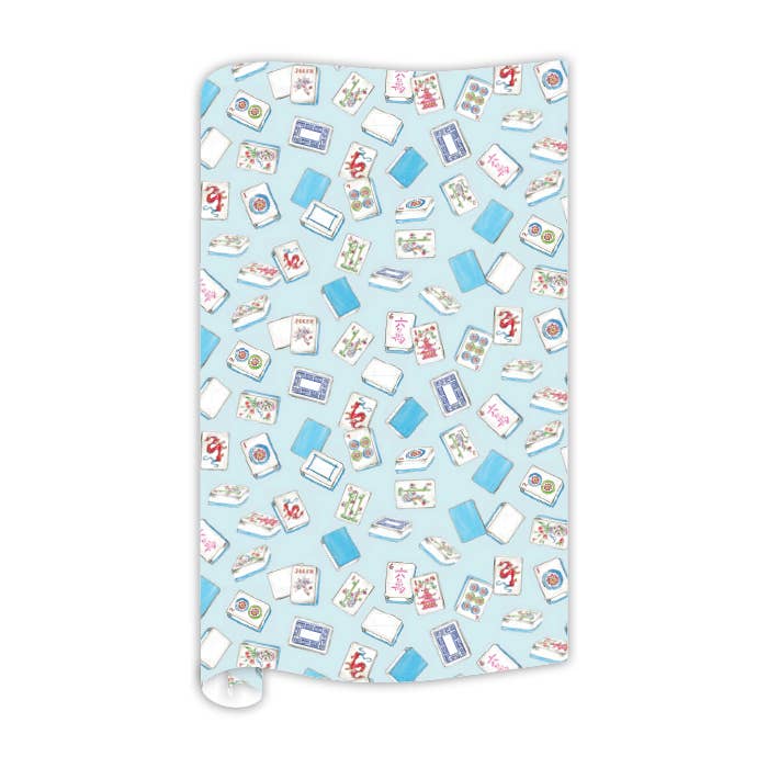 Wrapping Paper | Mahjong Tiles Pattern