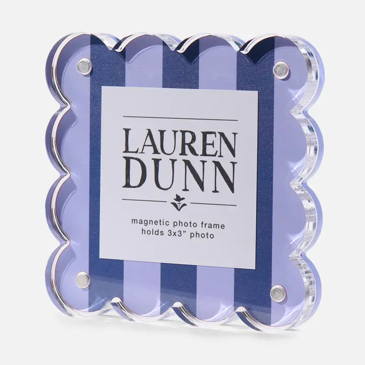 Scalloped Acrylic Frame | Blue Note