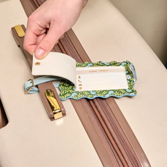 Jetsetter Luggage Tag | Everbloom Forest Green