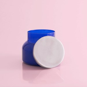 Volcano Signature Jar Candle | Blue