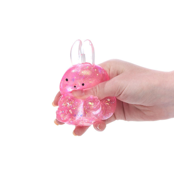 Squishy Glitter Bunny Toy | Assorted Colors