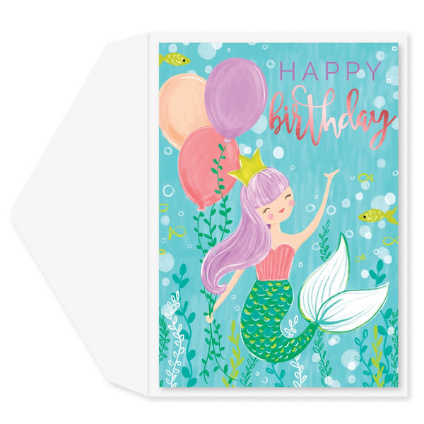 Mermaid Princess Card