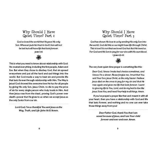 Quiet-Time Devotions For Girls