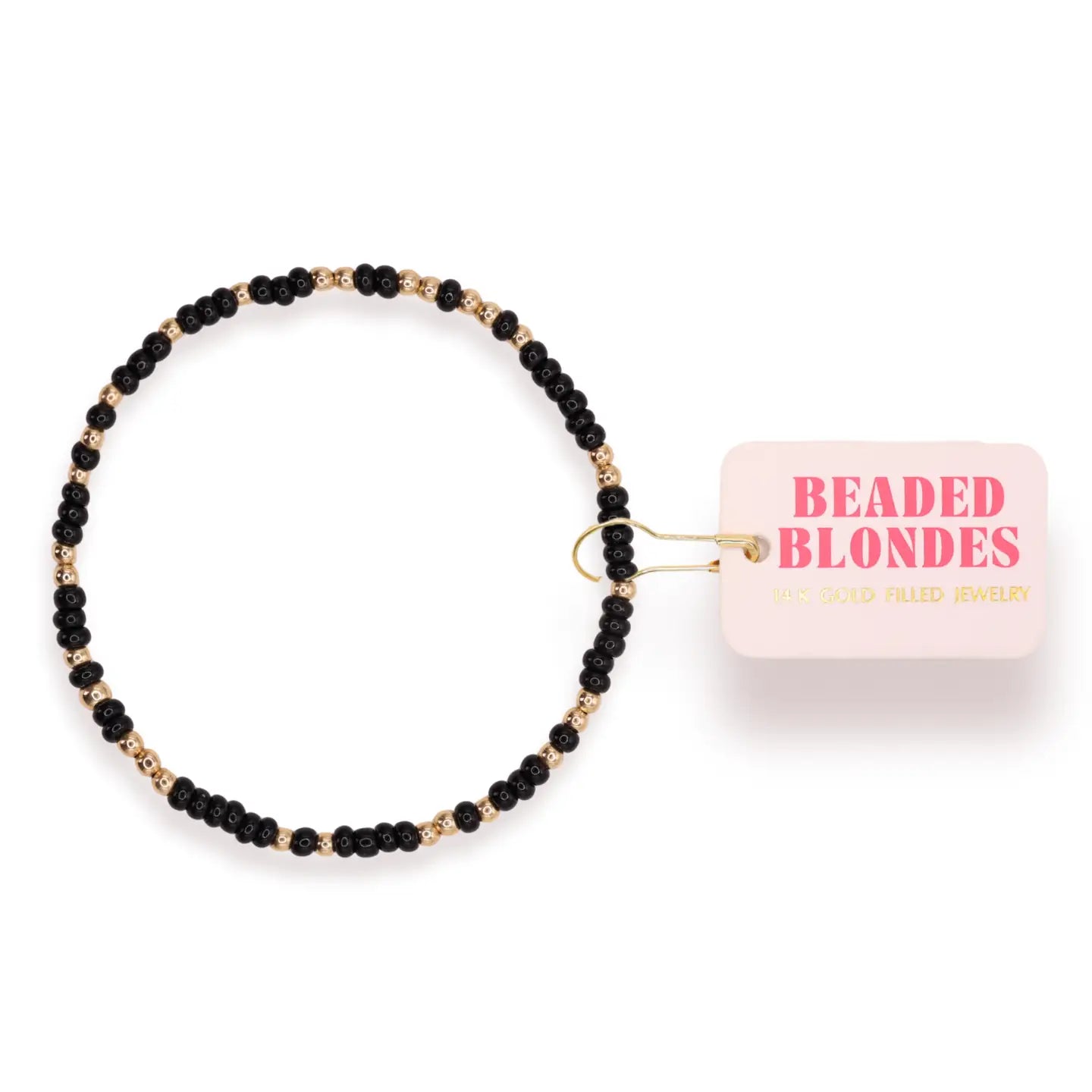 Black Sprinkle Bracelet
