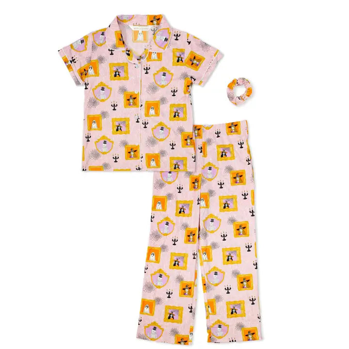Girls Sleep Panta Set | Gilded Ghouls