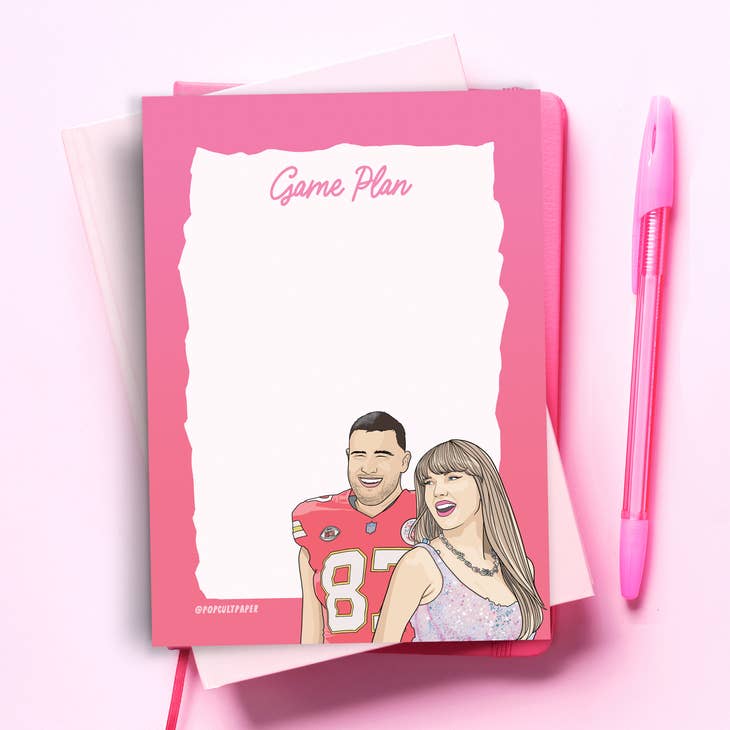 Notepad - Game Plan - Taylor Swift