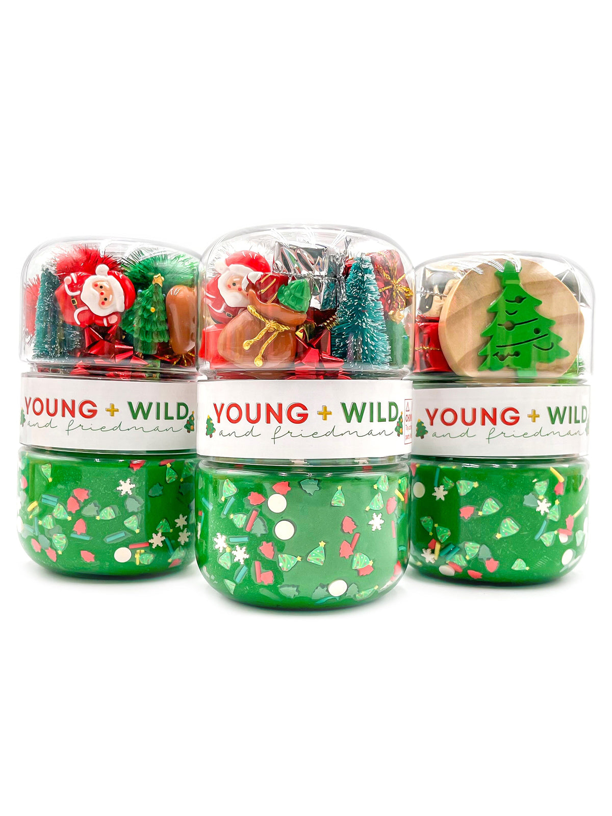 Grab & Go Dough Jar | Christmas Tree