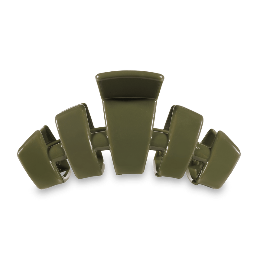 Teleties Claw Hair Clip | Classic Olive | Assorted Sizes