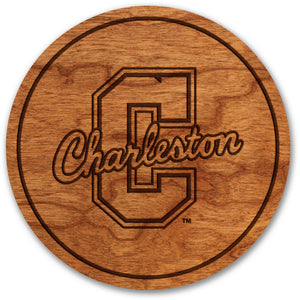 College of Charleston "C" Cherry Coaster