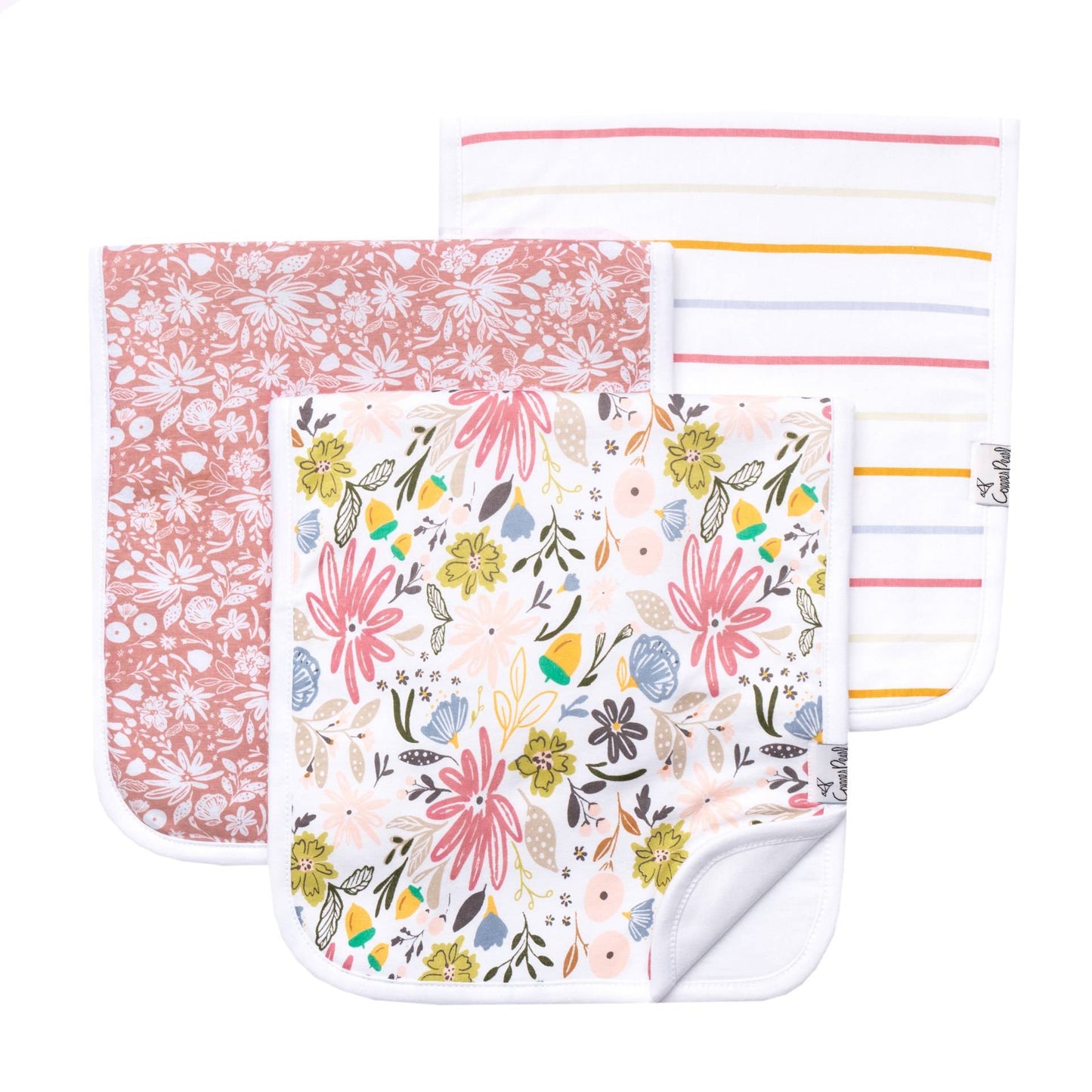 Burp Cloth Set | Olive