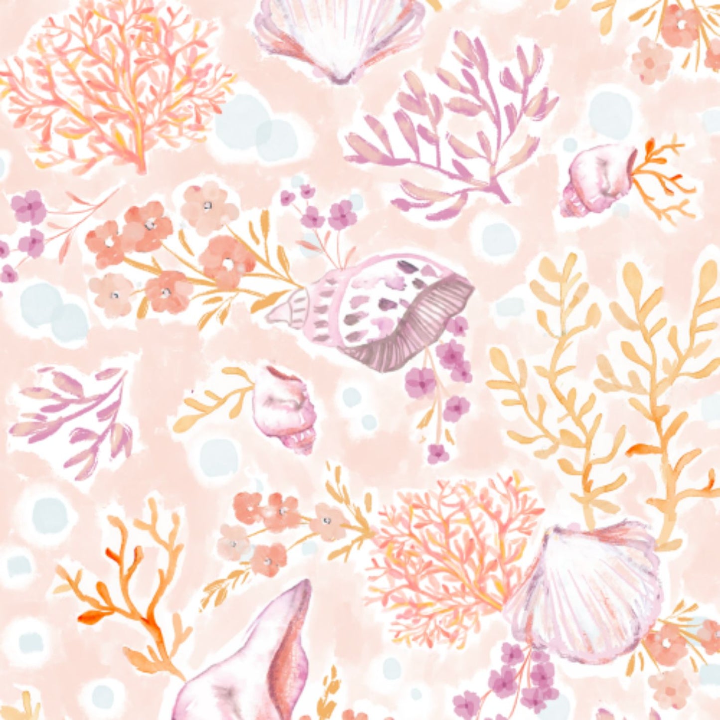 Magnetic Dress + Diaper Cover Set | Coral Floral