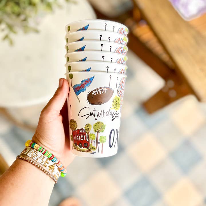 Oxford Reusable Tailgating Cups