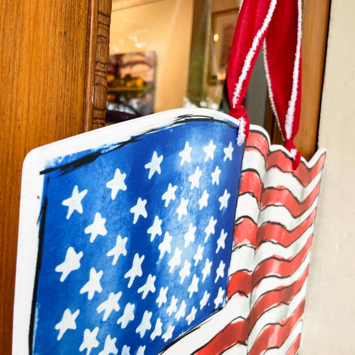 Door Hanger | American Flag