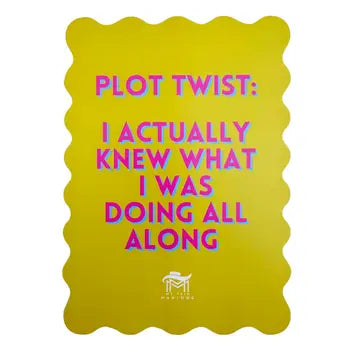 Mahjong Shuffle Card | Yellow Plot Twist