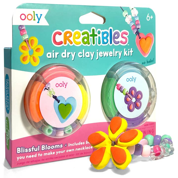 Creatibles | Air Dry Clay Jewelry Kit | Blissful Bloom