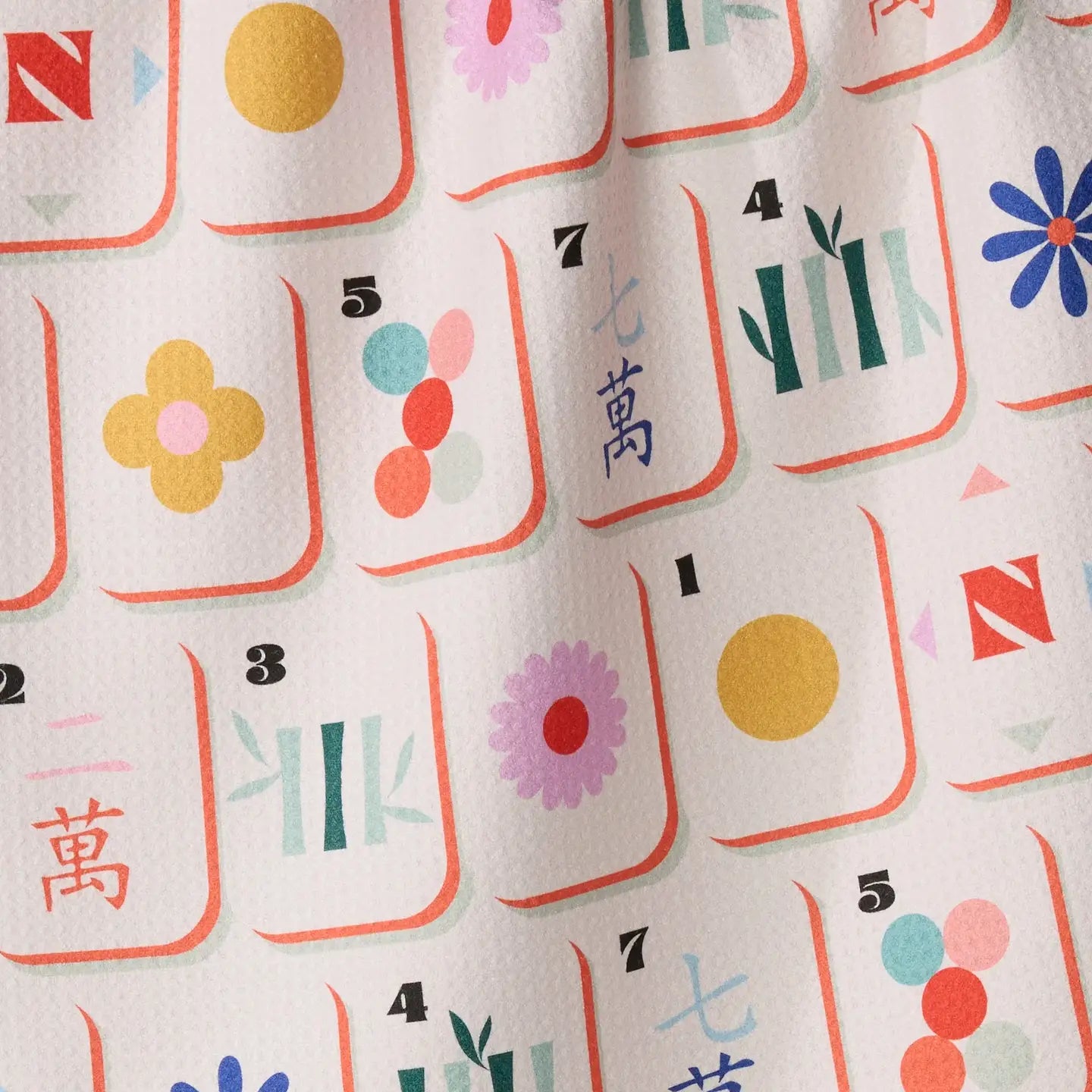 Tea Towel | Tile Toss Mahjong