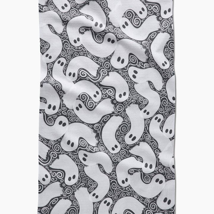 Tea Towel | Swirling Ghosts