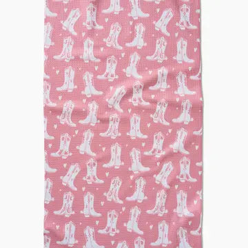 Tea Towel | Boots On Worries Gone