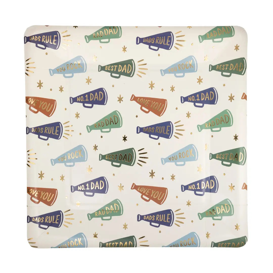 Plates | Megaphone Pattern