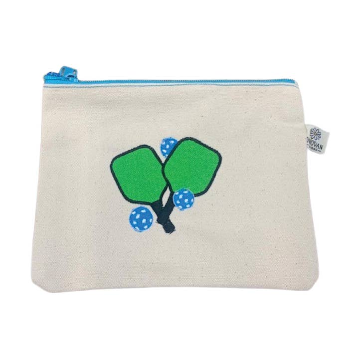 Pickleball Embroidered Bittie Bag