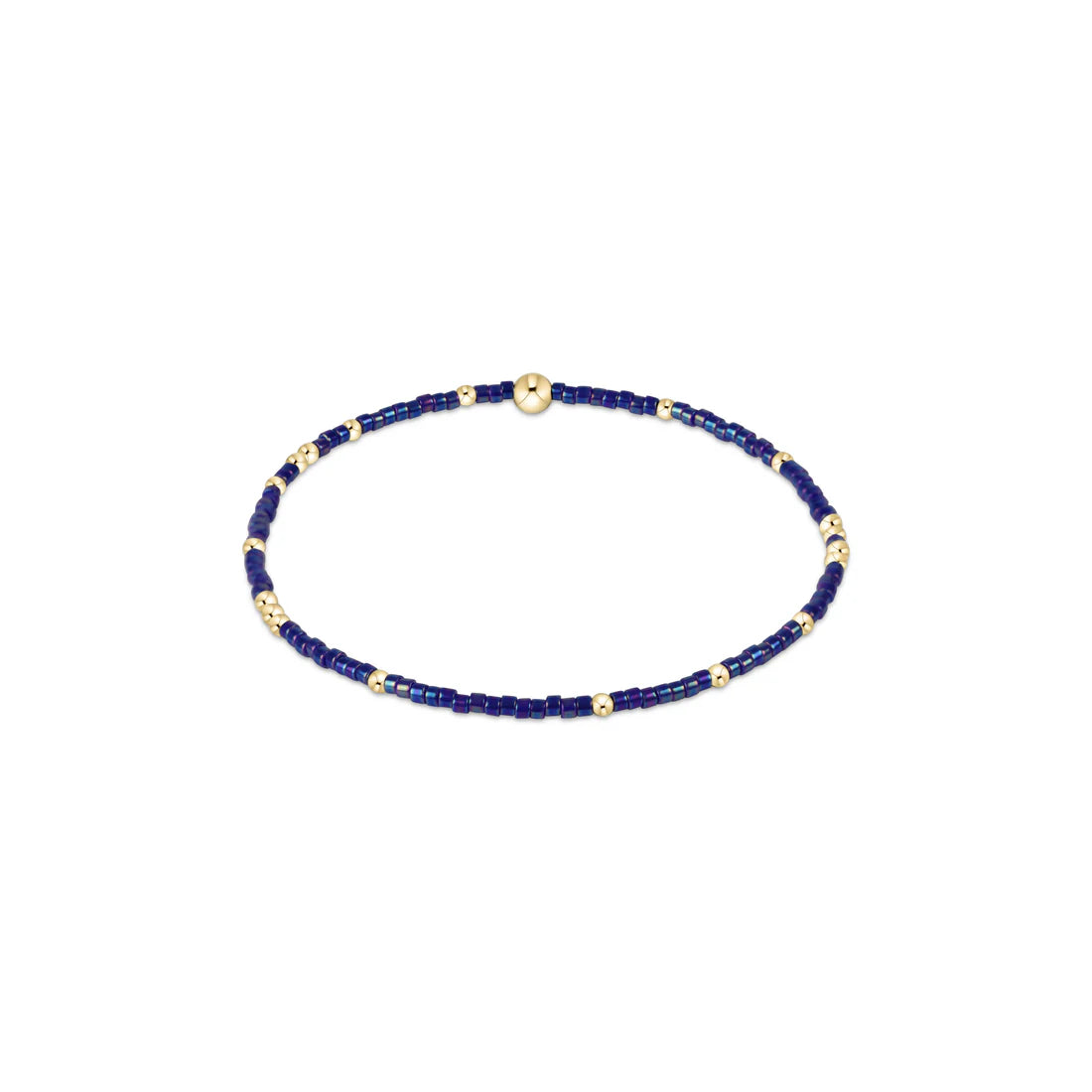 Hope Unwritten Bracelet | Blue Metallic