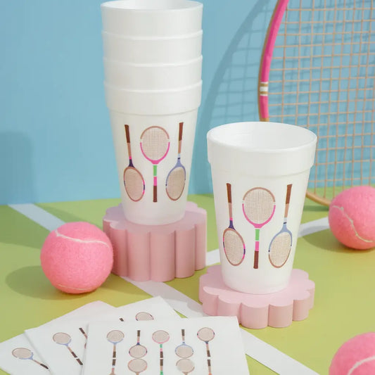 Cocktail Napkins | Vintage Tennis Racquet