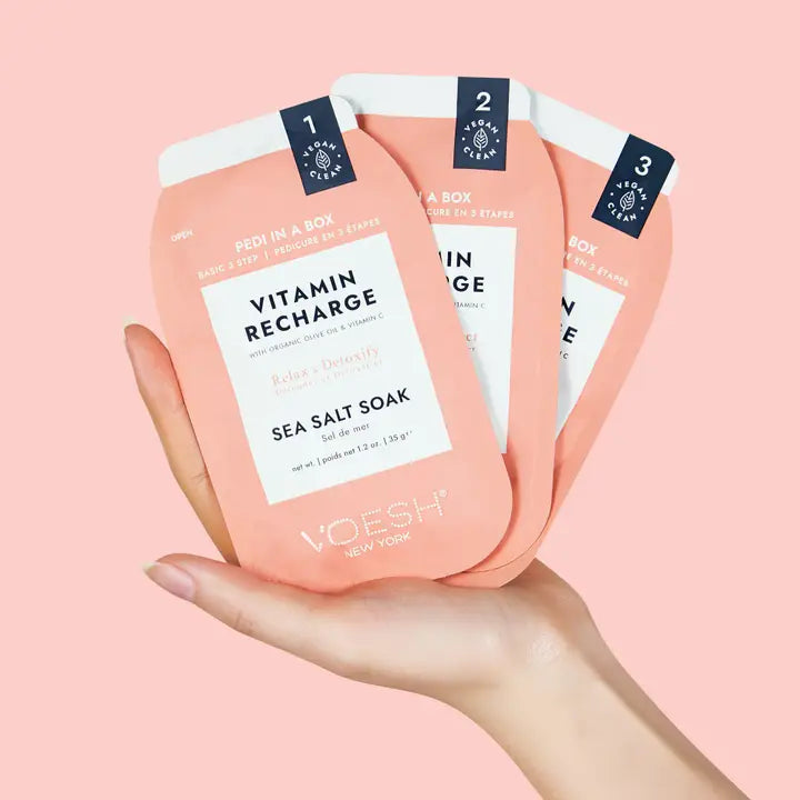 Pedi in A Box | 3 Step | Vitamin Recharge