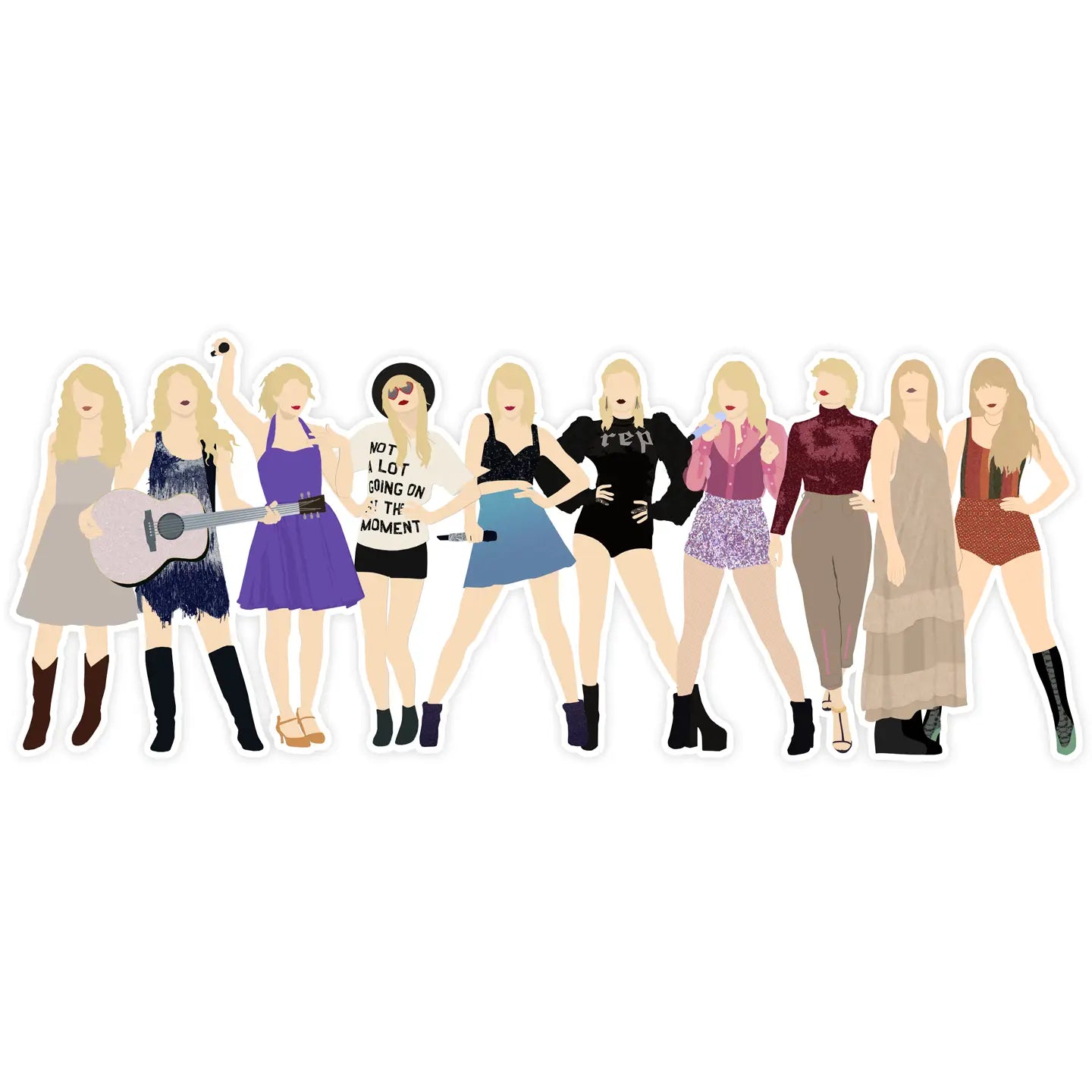 Sticker Taylor Swift The Eras Eliza B s sticker-taylor-swift-the-eras-eliza-b-s