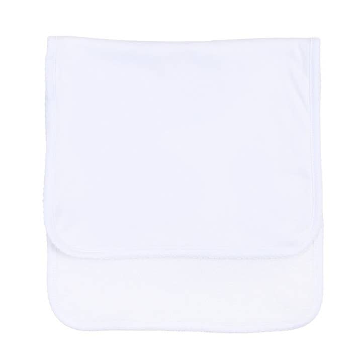Essentials Burp Cloth | White Trim