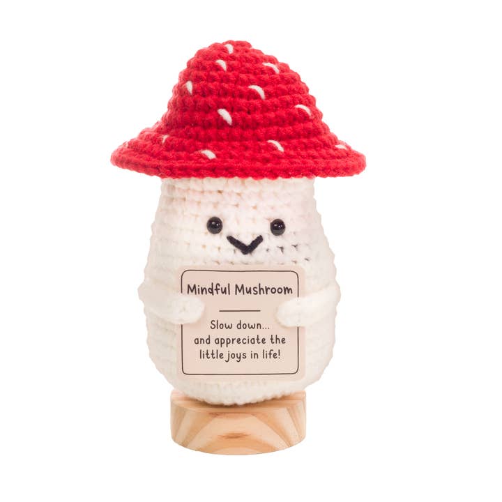 Crochet Friends | Mindful Mushroom