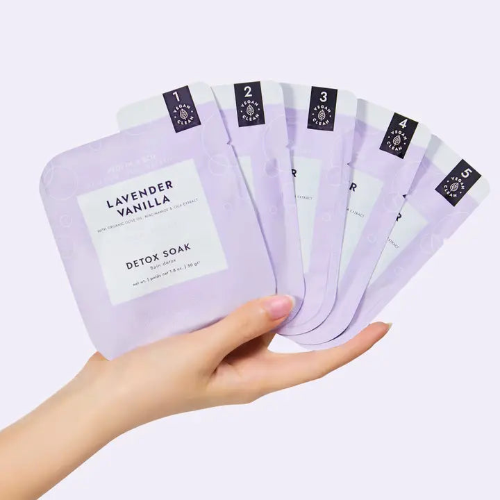 Pedi in A Box | O2 Fizz 5 Step | Lavender Vanilla