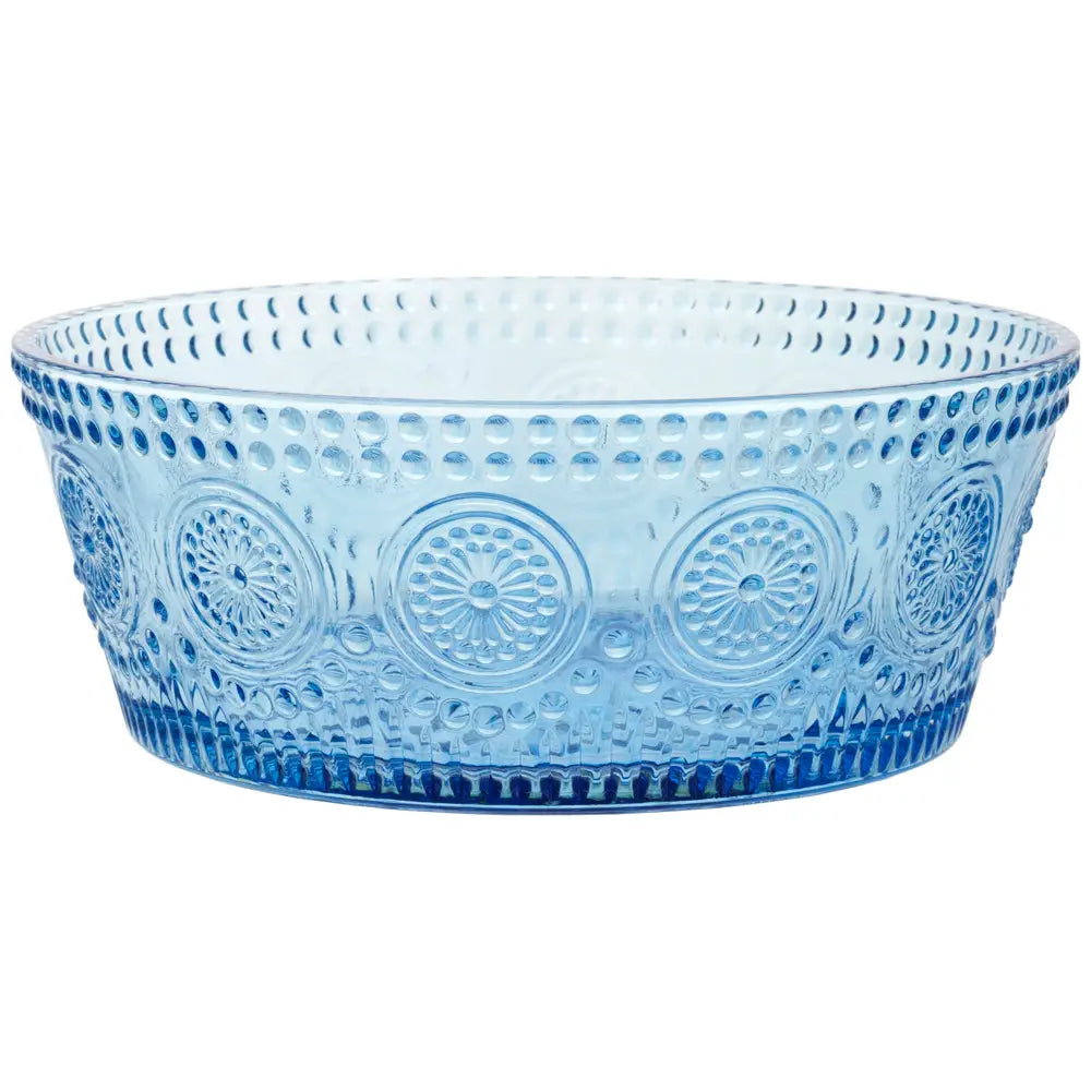 Large Codi Glass Bowl | Sky Blue