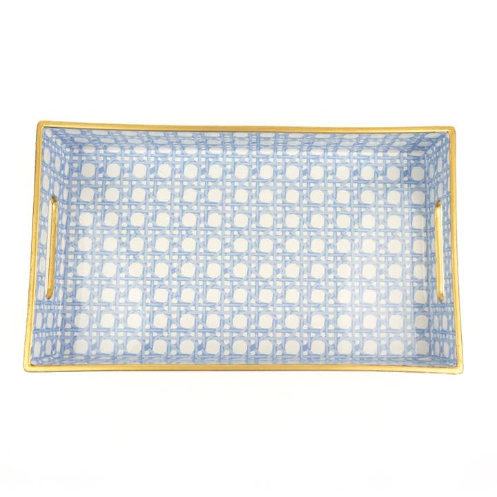 Vanity Tray | Blue Cane