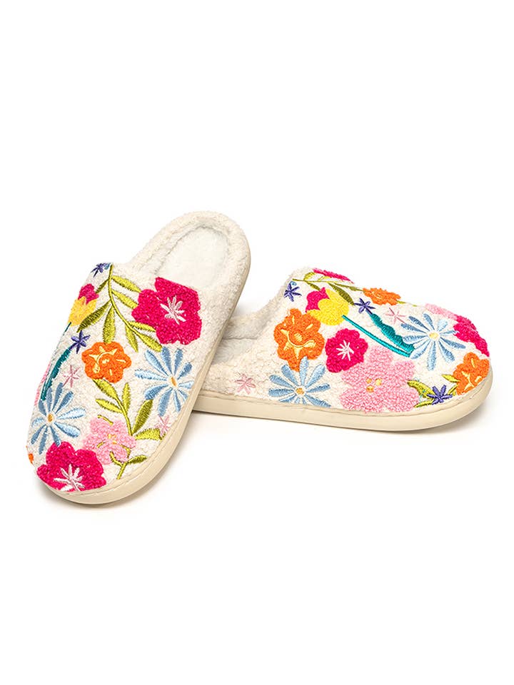 Indoor/Outdoor Slippers | Flowers in Bloom