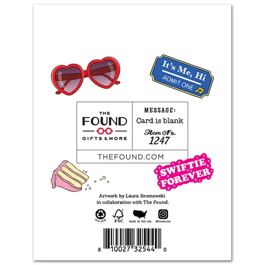 Greeting Card | Birthday | Swiftie Friendship Bracelets