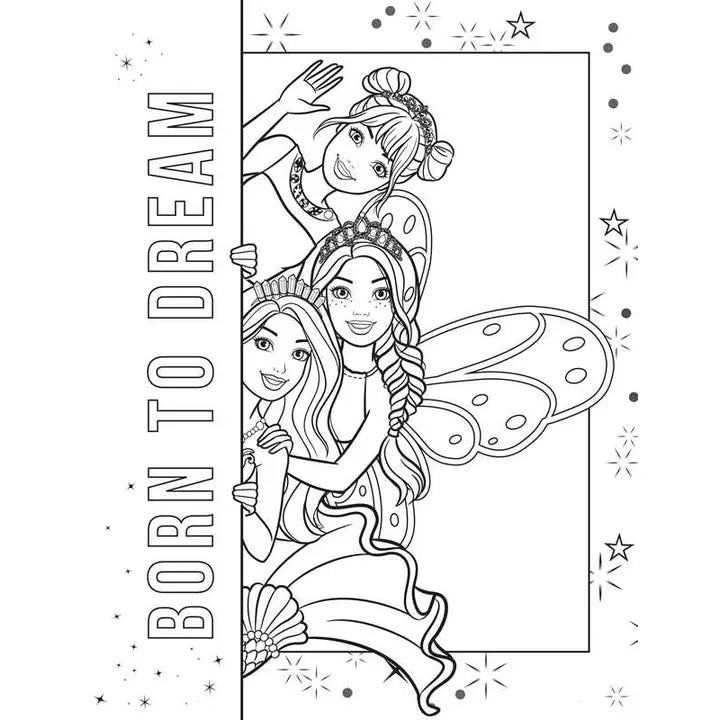 Giant Coloring Book | Barbie