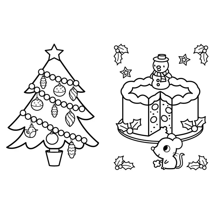 My Busy Christmas Coloring Book