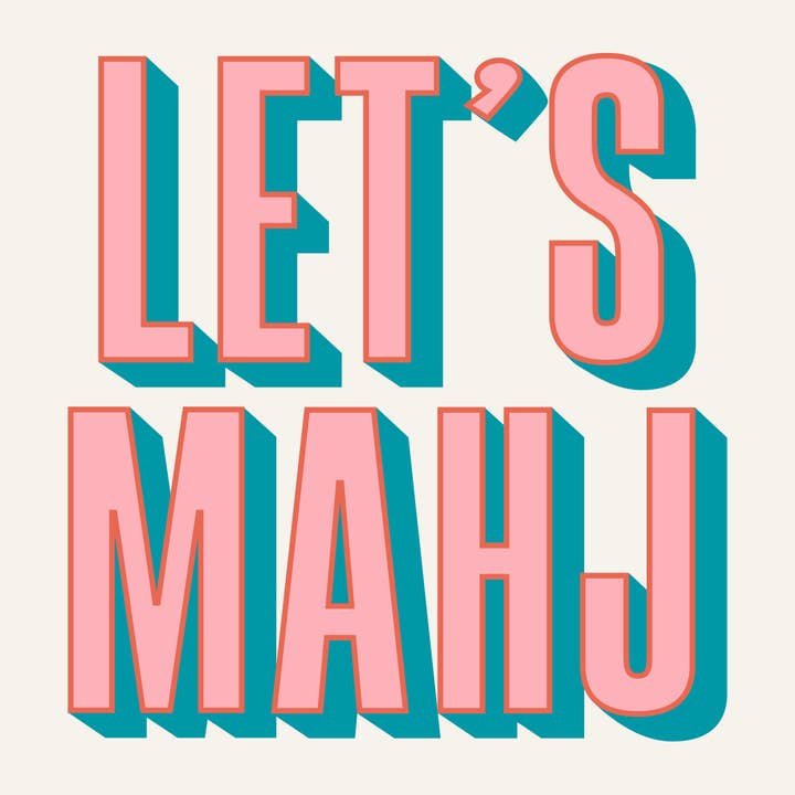 Cocktail Napkins | Let's Mahj