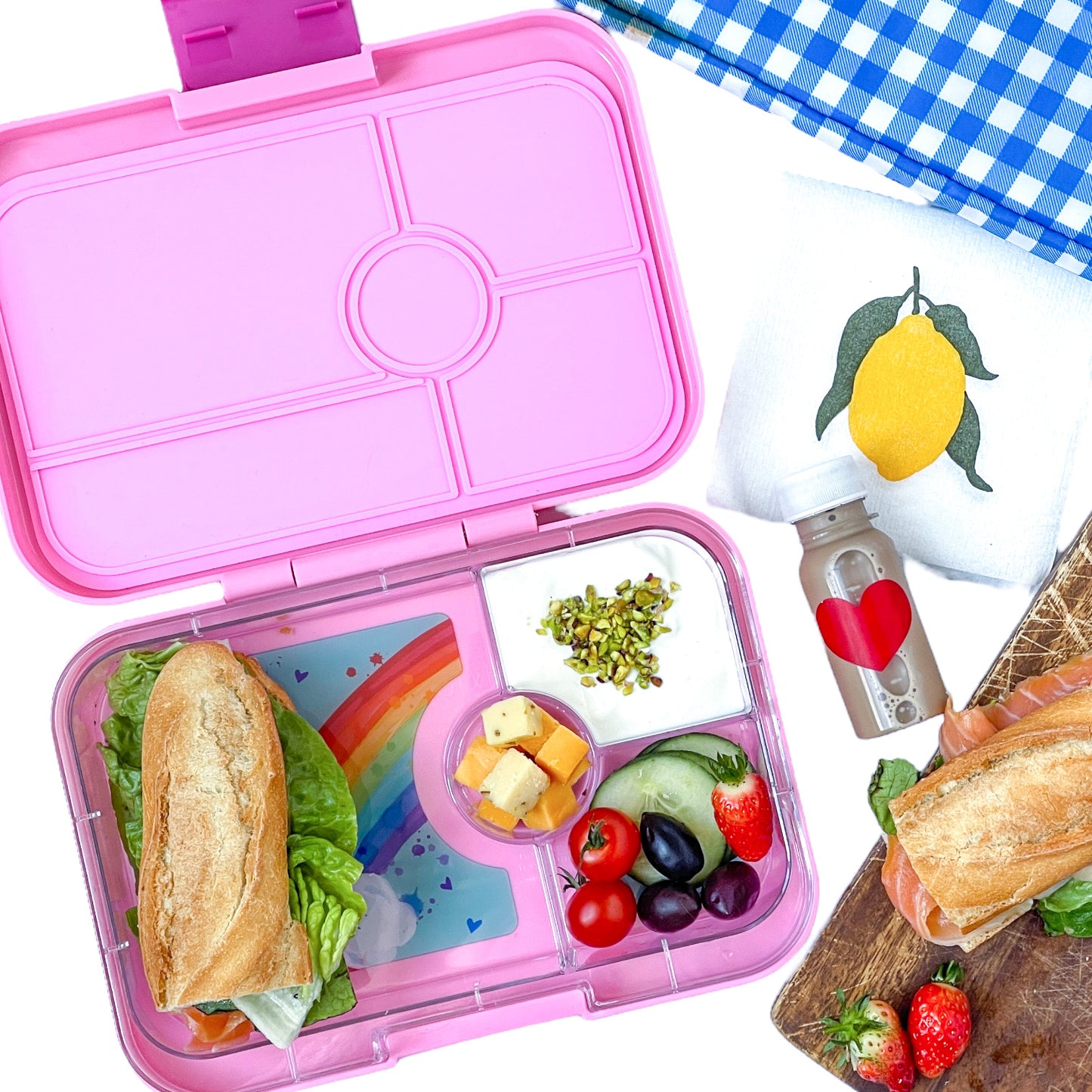 Yumbox Tapas - Capri Pink