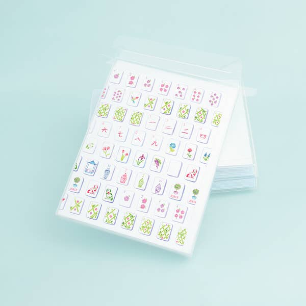 Blank Greeting Card | Mahjong