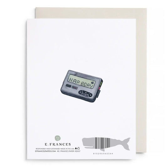 Greeting Card | Behind the Times Belated Birthday
