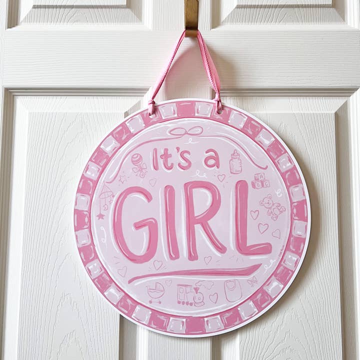 Door Hanger | It's A Girl!