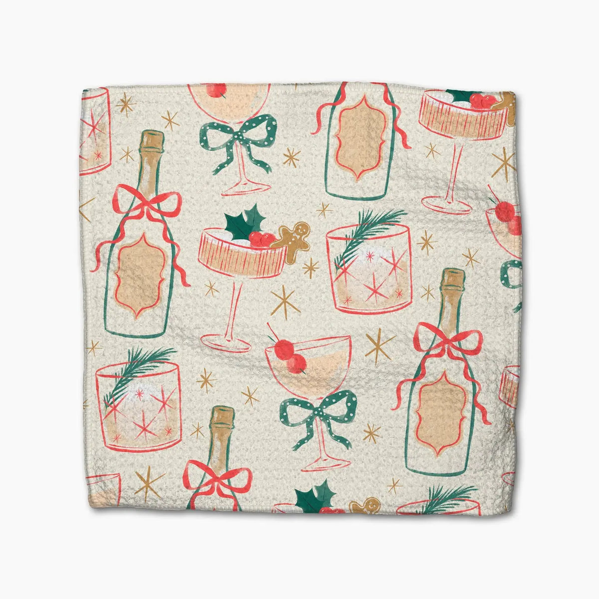 Dishcloth Set | Christmas Cocktails