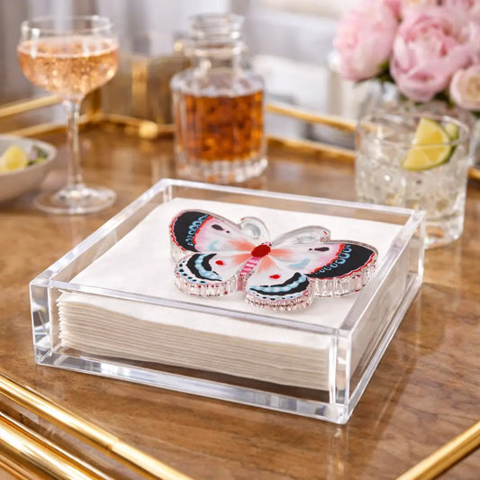 Acrylic Napkin Weight | Butterfly