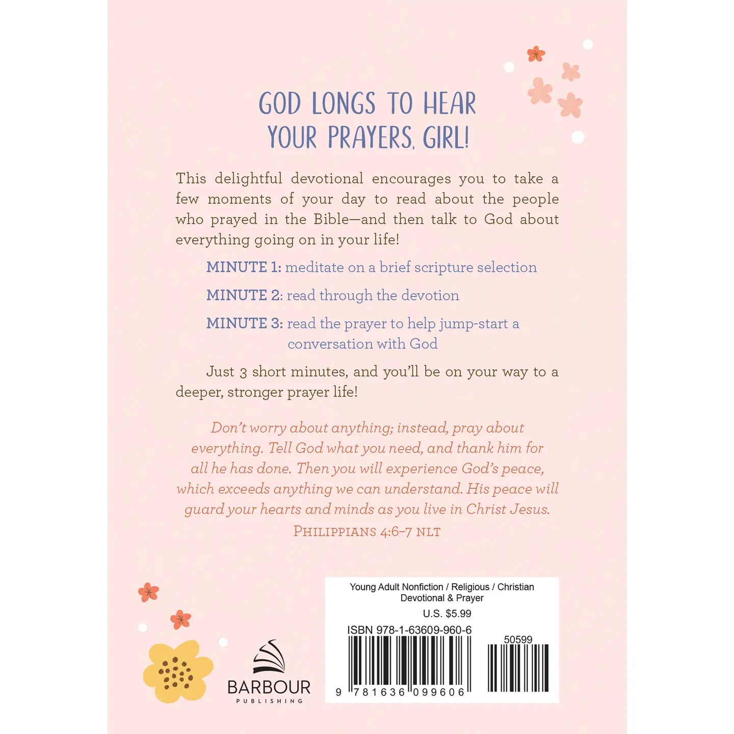 Choose Prayer: 3-Minute Devotions For Teen Girls