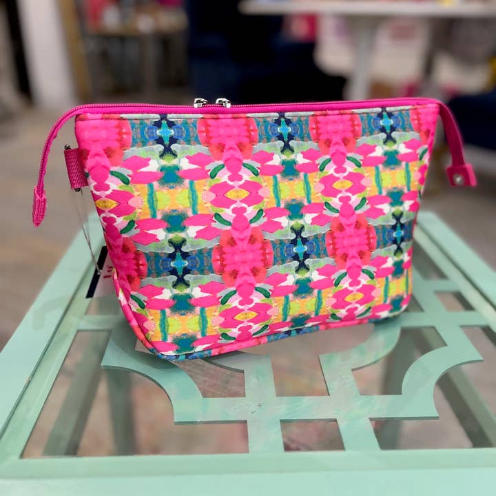 Large Makeup Bag | Laura Park | Pink Paradise
