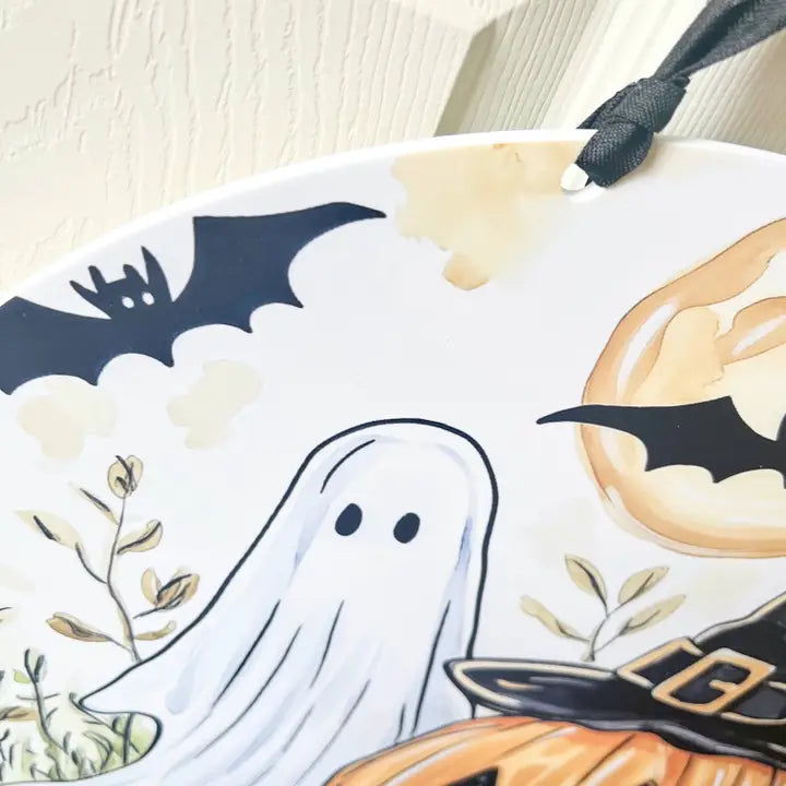 Door Hanger | Autumn Halloween