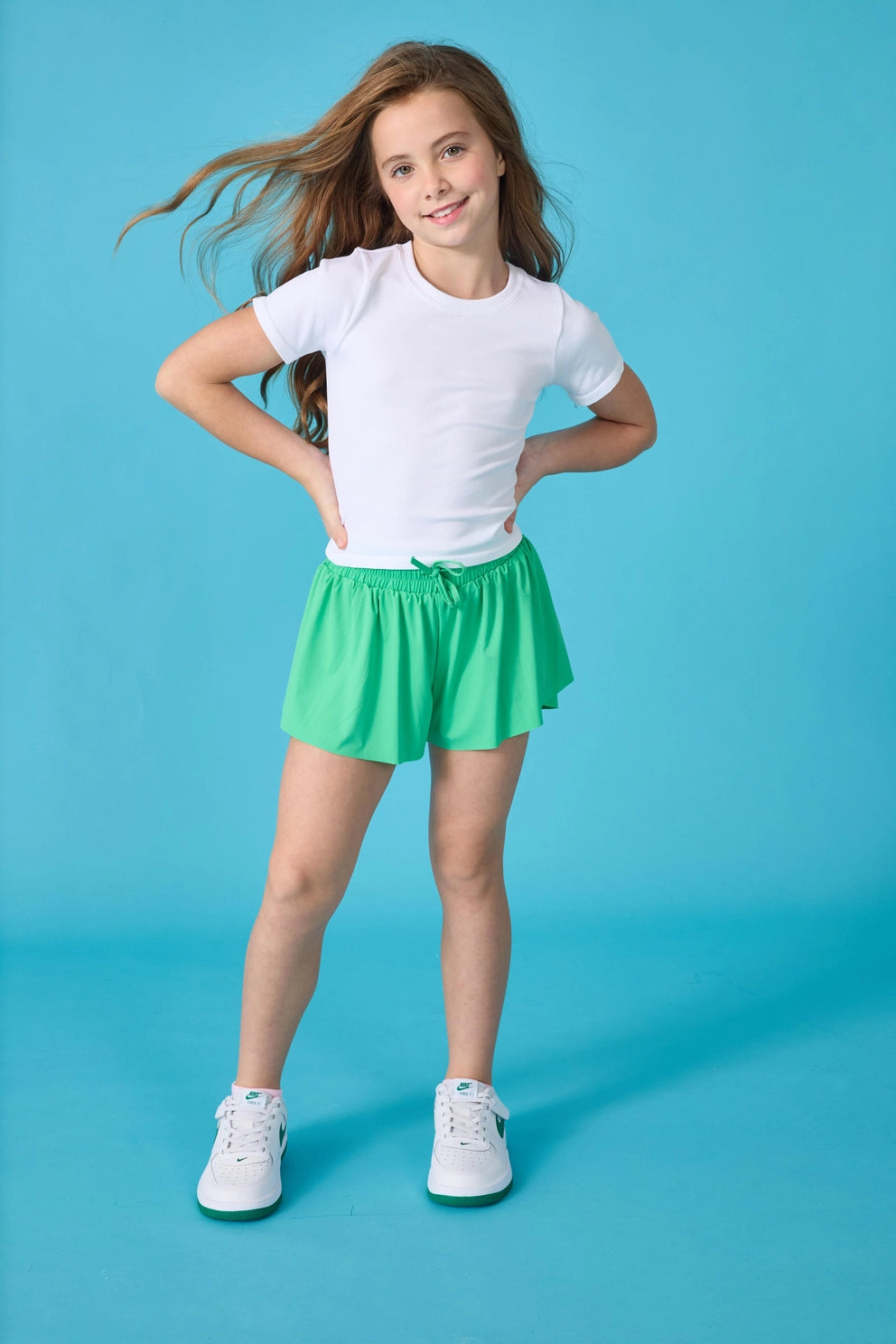 Butterfly Shorts | Glam Green
