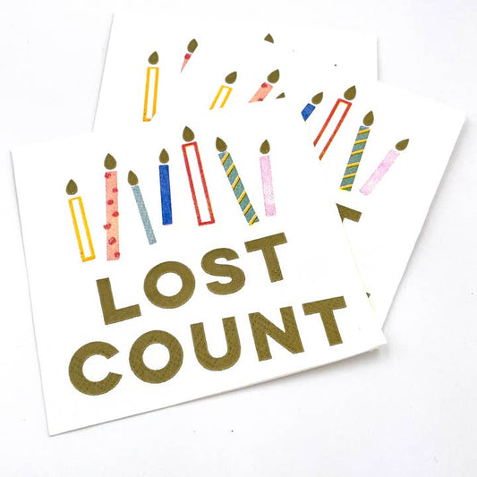 Cocktail Napkins | Lost Count