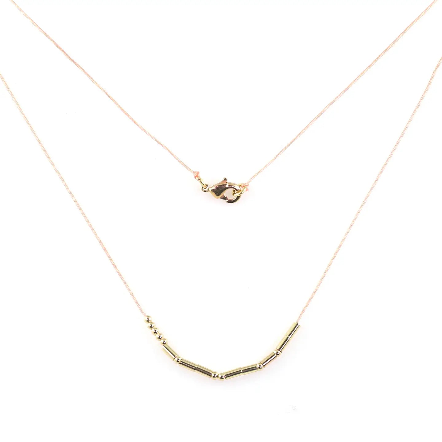 Morse Code Necklace | Happy